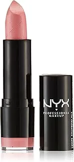 NYX PROFESSIONAL MAKEUP أحمر شفاه دائري كريمي إضافي ، حليب الفراولة 595