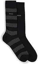 BOSS Mens 2p Rs Blockstripe Cc Socks