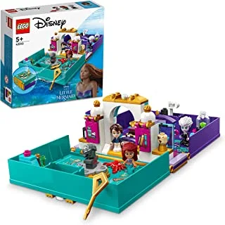 LEGO® | Disney Princess™ The Little Mermaid Story Book 43213 Building Toy Set (134 Pieces)