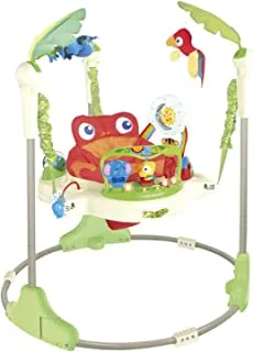 Tiibaby Baby Jumper with Music, Lights and Sounds, Green