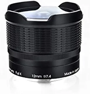 Rokinon RMC12-FX RMC Multi-Coated 12mm F7.4 Fisheye Lens for Fuji X