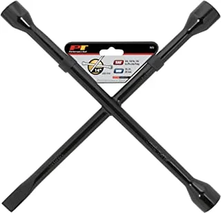 14 inch SAE/Metric Combination Lug Wrench with Spade Tip
