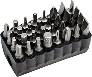 Klein tools 32526 standard tip bit set, 32-piece