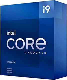 معالج سطح المكتب Intel® Core ™ i9-11900KF ثماني النوى حتى 5.3 جيجاهرتز مفتوح LGA1200 (سلسلة Intel® 500 ومجموعة شرائح Select 400 Series) 125 وات