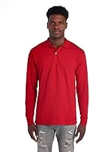 Jerzees mens Spot Shield Long Sleeve Polo Sport Shirt Polo Shirt (pack of 1)