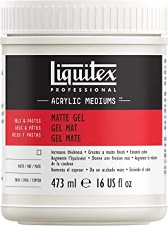 Liquitex Professional Matte Gel Medium, 16-oz
