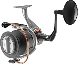 Quantum Reliance Spinning Fishing Reel, Durable Aluminum Body, Right or Left-Hand Retrieve with 6 Bearings (5 + Continuous Anti-Reverse Clutch)