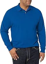 Jerzees mens Spot Shield Long Sleeve Polo Sport Shirt Polo Shirt (pack of 1)