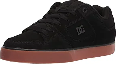 DC Men's Pure Skate Shoe, Black/Pirate Black