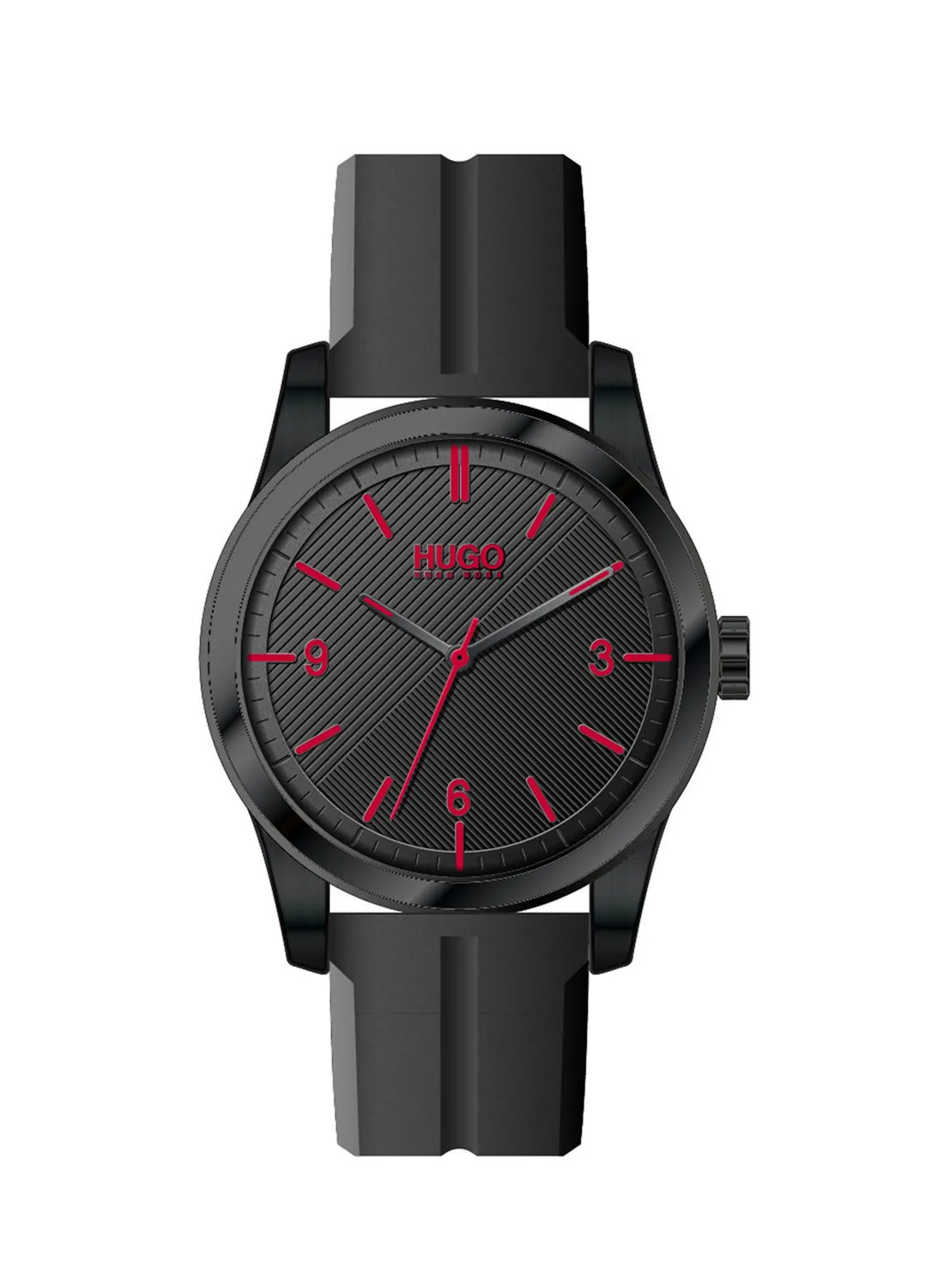 HUGO BOSS Men's Silicone Analog Wrist Watch 1530014