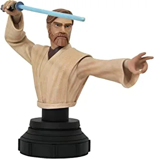 Gentle Giant Star Wars Clone Wars: OBI-Wan Kenobi 1:7 Scale Bust, Multicolor, 6 inches