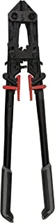 Olympia Tools 24-Inch Foldable Bolt Cutter with Rubber Grips - Black