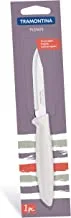 Tramontina Plenus 3 Inches Vegetable and Fruit Knife with Stainless Steel Blade and White Polypropylene Handle