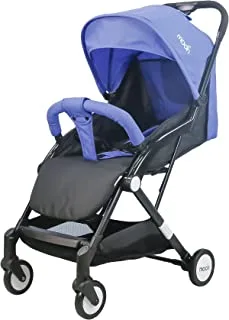 MOON Travel-Lite Stroller/Compact fold/Travel Cabin (suitable for Air travel) Stroller/Pram/Push Chair suitable for newborn/infant/babies/kids (From birth to 3 Years)(0-18kg)- Cyan Blue