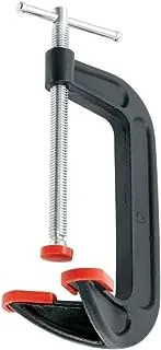 BESSEY DHCC-6, 6 In. Double Headed C-Clamp, red/black