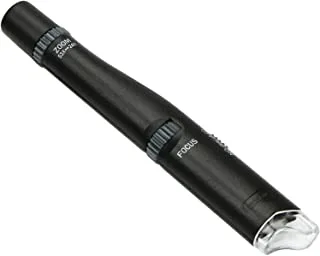 Carson MicroPen LED Lighted 24x-53x Magnification Microscope Pen (MP-300), Black