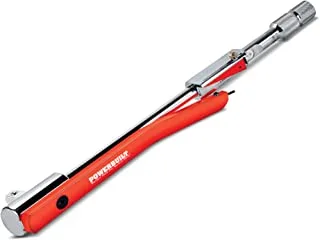 Powerbuilt 1/2 Inch Drive Torque Wrench Deflecting Beam, Accurate Torque Range 20 to 220 Foot Pounds, Precise Measurement with Sound, 649972
