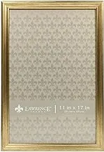 Lawrence 536217 11x17 Sutter Burnished Gold Picture Frame