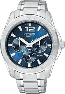 Citizen Men's Quartz Stainless Steel Watch with Day/Date, AG8300-52L
