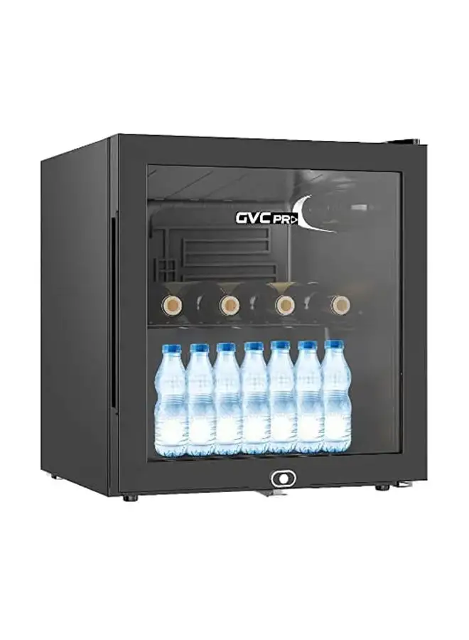 gvc pro Mini Refrigerator With Glass Door GVRG-75 Black