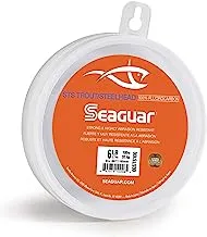 Seaguar STS Trout & Steelhead Fishing Line, Strong and Abrasion Resistant, Premium 100% Fluorocarbon Performance Fishing Leader, Virtually Invisible