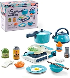 مجموعة ألعاب المطبخ الصغيرة - أزرق 18-2304491