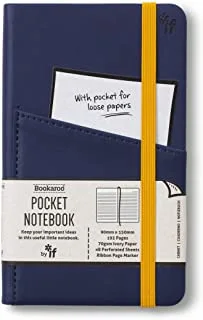 IF Bookaroo POCKET Notebook JOURNAL - NAVY (A6) 43006