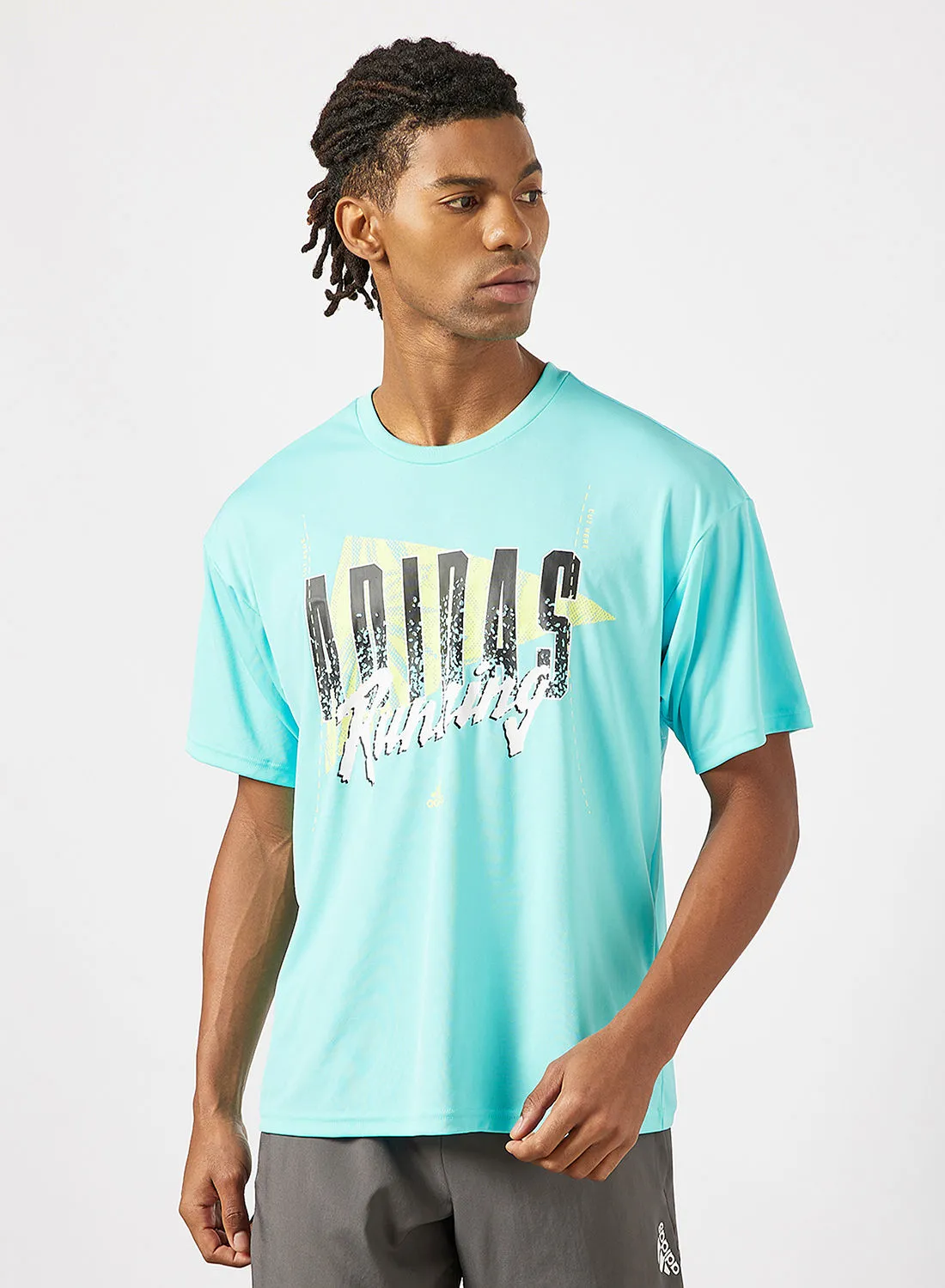 Adidas Unisex Running Graphic T-Shirt