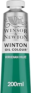 Winsor & Newton Winton Oil Color, 200ml (6.75-oz) Tube, Viridian Hue