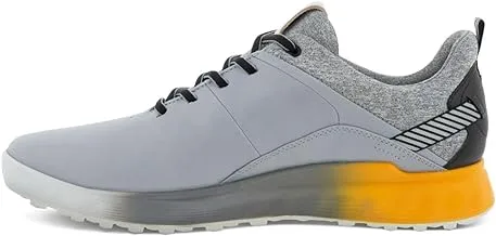 ECCO Men's S-Three Gore-TEX Golf Shoe, Silver Grey