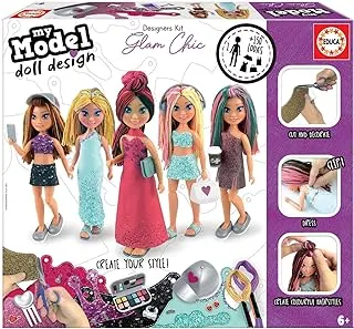 Educa Design Your Doll Glam Chic Puzzle Set