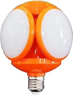 ECVV حار بيع E27 B22 لمبة مصباح 40W بقيادة مصباح كرة القدم UFO (برتقالي)