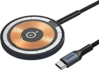 Momax Q.MAG 2 Transparent Magnetic Wireless Charger (Space grey)