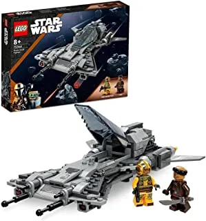 LEGO 75346 Star Wars Pirate Snub Fighter Set, The Mandalorian Season 3 Building Toy with Model Starfighter, Pilot and Vane Minifigures, Collectible Gift Idea