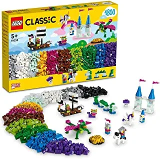 LEGO® Classic Creative Fantasy Universe 11033 Building Toy Set Amazon Exclusive (1,800 Pieces)