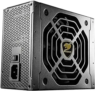 Cougar Psu Gex1050، 1050W، 80Plus Gold، Full Modular، Exclusive 135mm Silent Hdb Fan، ± 2٪ Voltage Regulation - Black