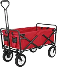 Coolbaby Heavy Duty Folding Truck Multi-Functional Outdoor Camping Garden Cart With Universal Wheels And AdjUStable Handles
