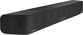 Sennheiser Ambeo Sound Bar Max - Soundbar للتلفزيون مع 13 مكبر صوت - تجربة صوتية 5.1.4 مع Dolby Atmos & DTS: X ، صوت المسرح المنزلي مع جهير عميق 30 هرتز بدون مضخم صوت إضافي