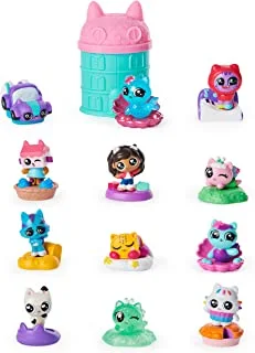 بيت الدمى Gabby's ، شخصيات Meow-Mazing صغيرة مكونة من 12 عبوة (حصريًا على أمازون) ، ألعاب أطفال للأعمار من 3 سنوات فما فوق