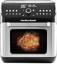 Hamilton Beach 12 Liter Digital Air Fryer Oven with 16 Cooking Modes | Model No AF1212-ME with 2 Years Warranty