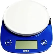 JANO Electric Kitchen Scale, Max 5KG/11Lb, Batteries Type 2x AAA, Grey, E06113 2 Years warranty