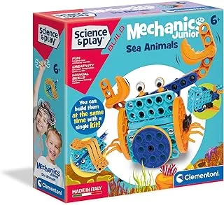 Clementoni Science & Play- Mechanics Junior Sea Animals For Age 6+ Years Old