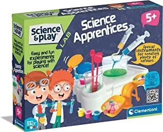 Clementoni Science & play- Science Appprentices Toy- For Age 5+ Years Old