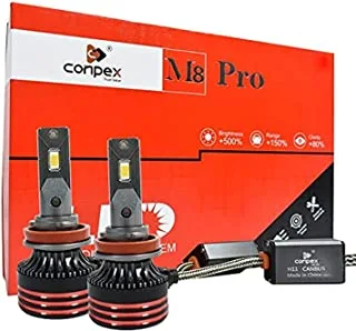 Conpex M8 Pro (H11) Waterproof IP68 High Power Auto Led Headlamp