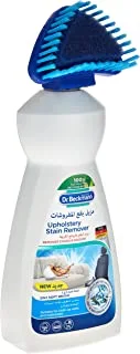 Dr.Beckmann 2 in 1 Upholstery Stain Remover with Soft Brush Suitable for Cloth Car Seats & Mattress-Removes Stains & Odours- OXY & Anti-Odour Formula-Made in Germany-400 ML