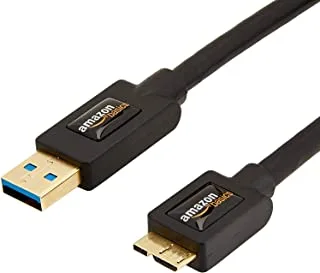 AmazonBasics USB 3.0 Charger Cable - A-Male to Micro-B - 6 Feet (1.8 Meters)