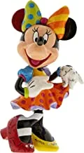 Enesco Disney by Britto Minnie Mouse Bling 90th Celebration Stone Resin Figurine, Multicolor