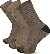 جوارب رجالية من Merrell مكونة من 3 أزواج من جوارب المشي لمسافات طويلة مبطنة (منخفضة / ربع / جوارب الطاقم)