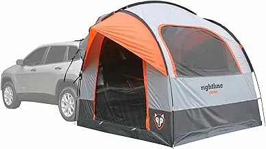 Rightline Gear 6-Person SUV Tent Attachment for Camping, 8 by 8 by 7.2 Feet, Water-Resistant, Zipper, Rainfly, 26