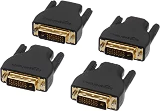 Amazon Basics Gold-Plated HDMI To DVI Adapter (4 Pack)